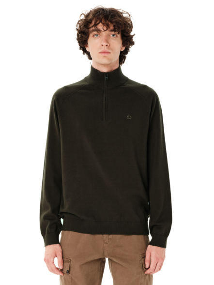 EMERSON MEN’S HALF ZIP KNIT SWEATER