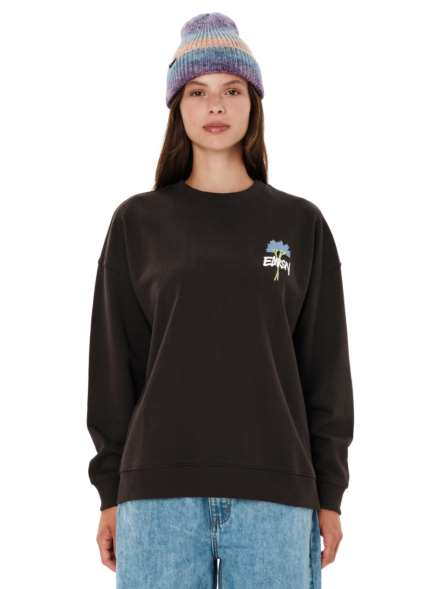 EMRSN "CONSCIOUS LIVING" WOMEN’S OVERSIZED CREW NECK